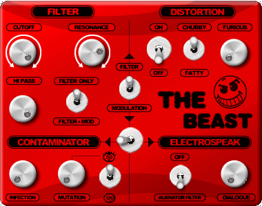 The Beast Disto Low pass Filter
